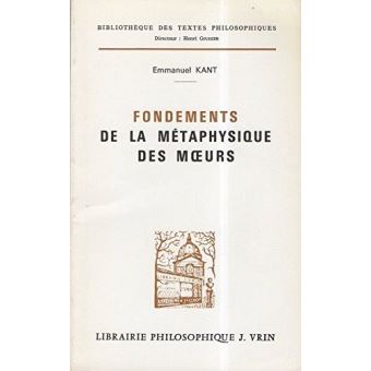 Fond. de la metaph. des moeurs