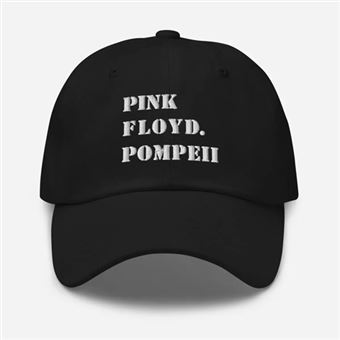Casquette Noir Pink Floyd Pompeii