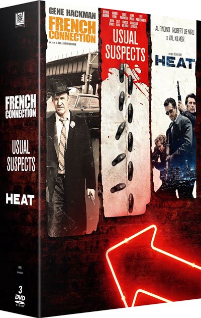 Coffret French Connection Heat Usual Suspects DVD