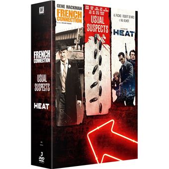 Coffret French Connection Heat Usual Suspects DVD