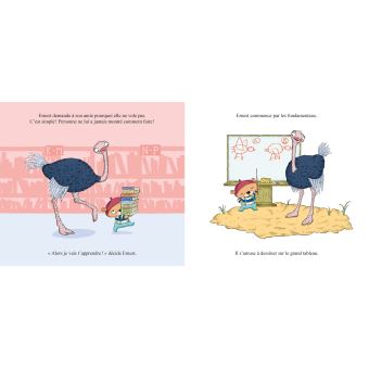 L'incroyable histoire de l'autruche qui voulait apprendre à voler