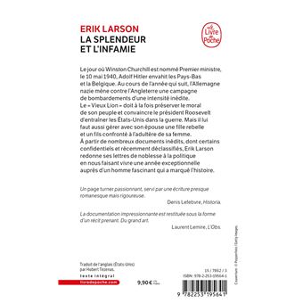 La Splendeur et l'infamie