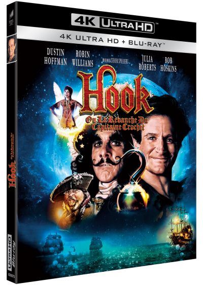 Hook ou la Revanche du capitaine Crochet Blu-ray 4K Ultra HD - Steven  Spielberg - Blu-ray 4K - Achat & prix