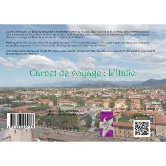 Carnet de voyage l'Italie