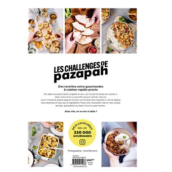 Les challenges de pazapah - 20 minutes et c'est prêt
