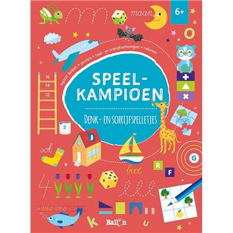 Denk- en schrijfspelletjes 6+