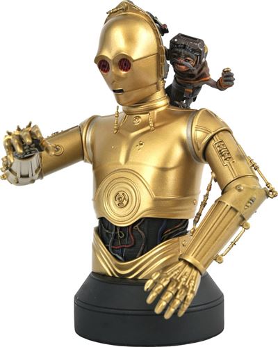 Buste Star Wars C3PO And Babu Frik