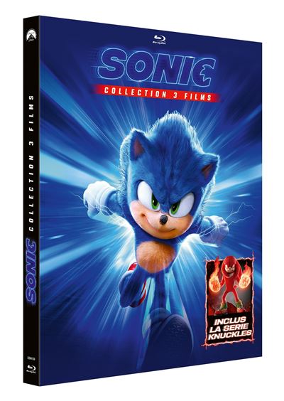Coffret Sonic - Collection 3 Films + Série Knuckles Blu-ray
