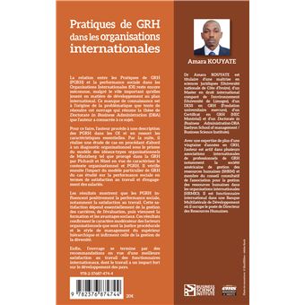Pratiques de GRH dans les organisations internationales