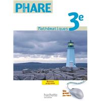 Phare Mathematiques 3e Livre Eleve Grand Format Edition 2012 Broche Isabelle Marfaing Christine Ferrero Isabelle Daro Achat Livre Fnac
