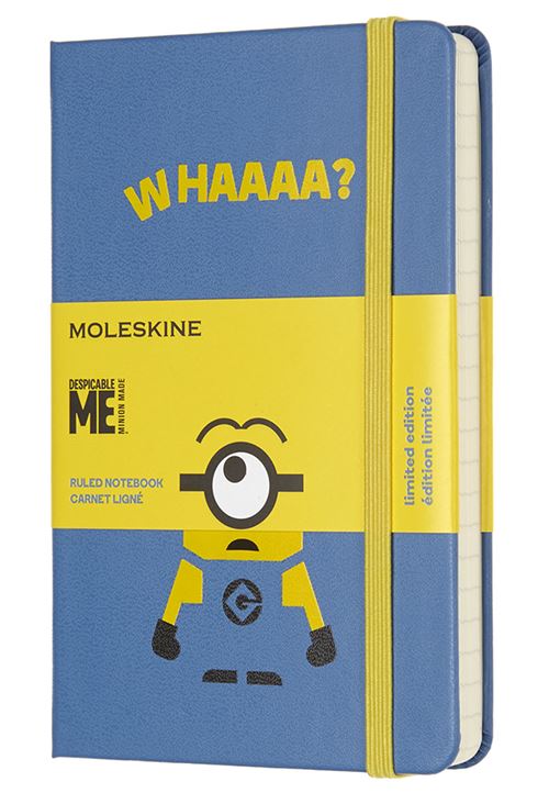 MOLESKIN MINIONS PF LGN B29 BLEU