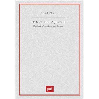 Le sens de la justice