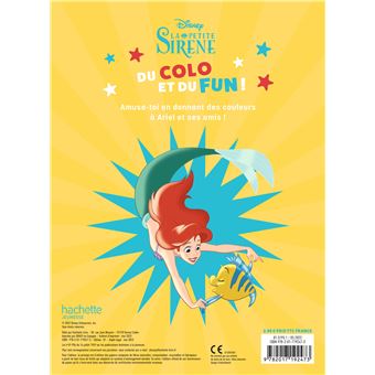 DISNEY PRINCESSES - Fun Colo - Spécial La Petite Sirène