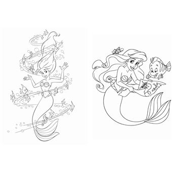 DISNEY PRINCESSES - Fun Colo - Spécial La Petite Sirène