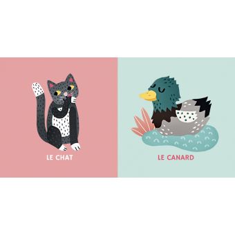 Mon premier imagier accroche-poussette - les animaux de la ferme