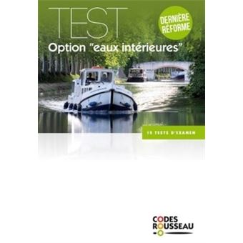 Code Rousseau test eaux intérieures 2019