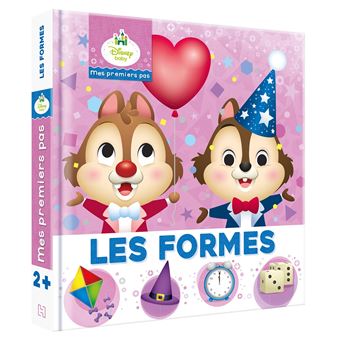 DISNEY BABY - Mes Premiers Pas - Imagier - Les Formes - Cartonné ...