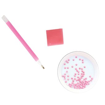 Tableau mini strass licorne - boîte avec accessoires