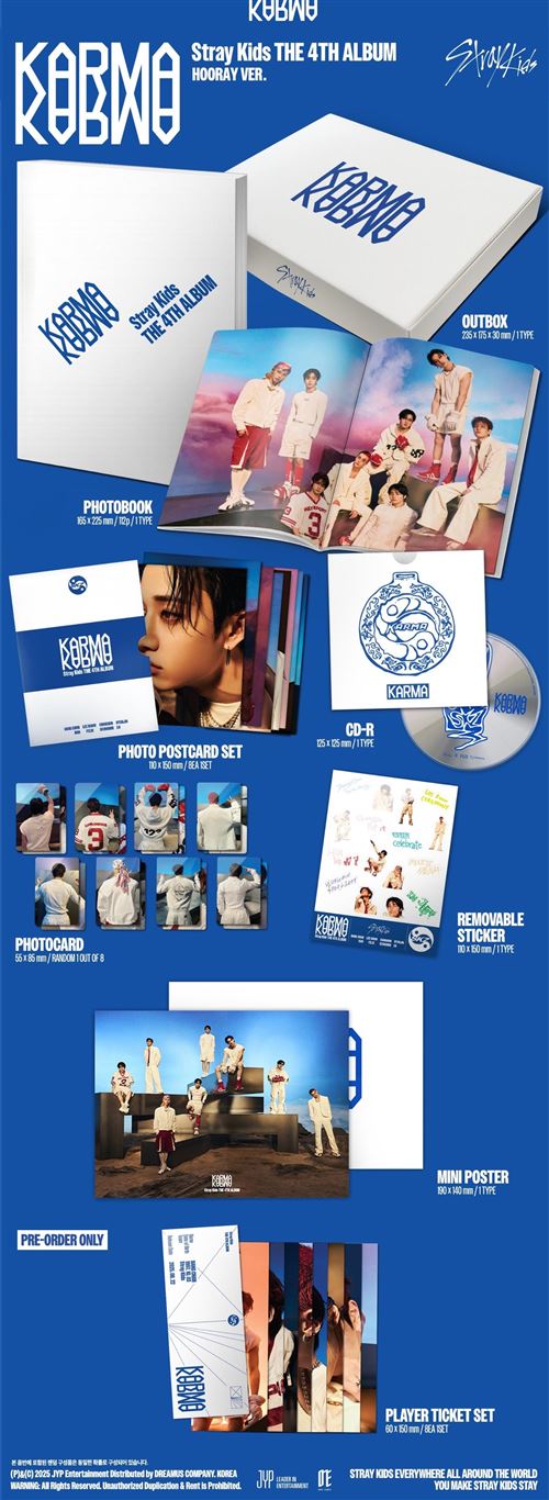 Karma (Hooray Version) - Box - Stray Kids - CD-Album - Einkauf
