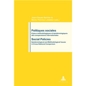 Politiques sociales   Social Policies