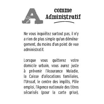Petit livre - Quitter la ville pour la campagne