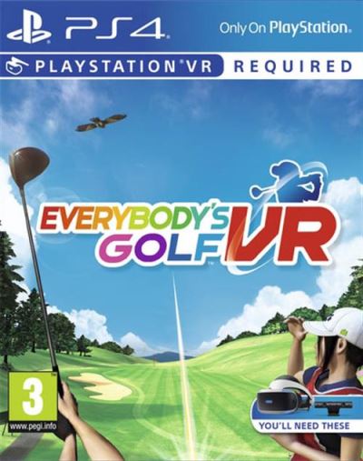 EVERYBODY'S GOLF VR FR/NL PS4