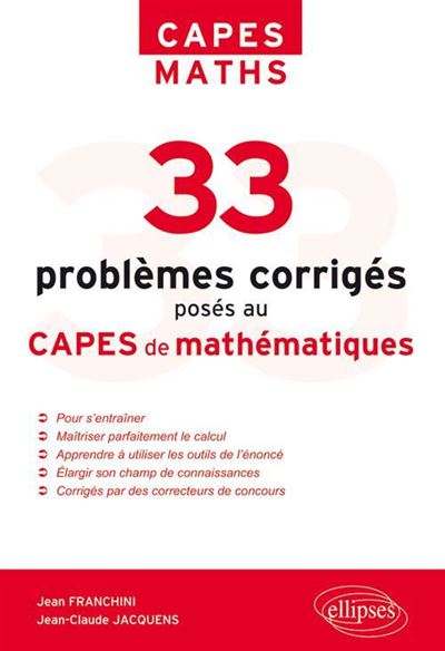 Le Capes de mathématiques