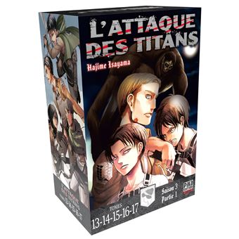 L'Attaque des Titans Coffret T13 à