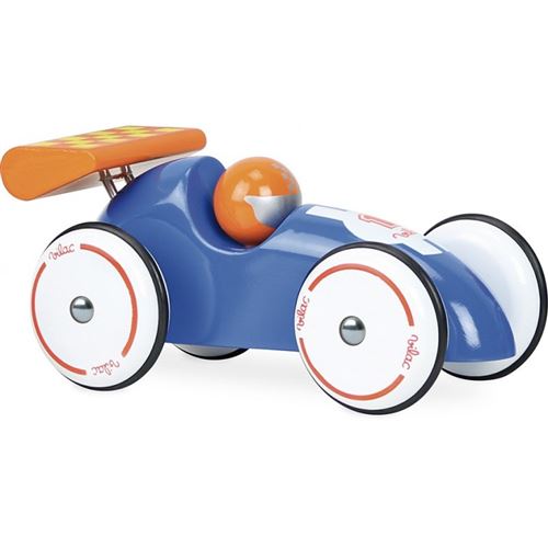 Raceauto XL Blauw-Oranje