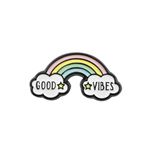 Sticker en métal Legami Good Vibes arc-en-ciel