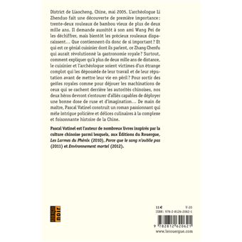 L'affaire du cuisinier chinois