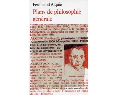 Plans de philosophie générale