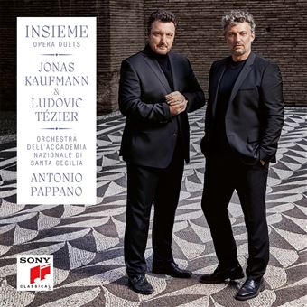 top albums classique jazz - octobre 2022 - fnac - Insieme - Opera Duets - ludovic tézier - jonas kaufmann - antonio pappano
