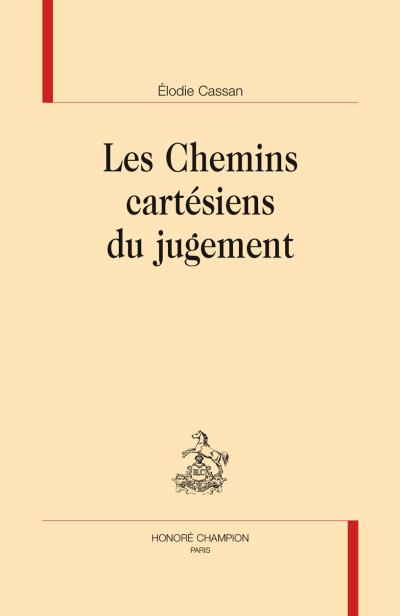 Les Chemins cartésiens du jugement