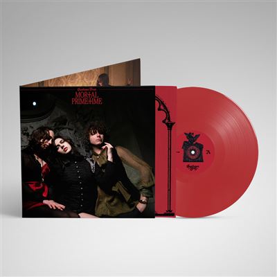 Mortal Primetime Vinyle Rouge Transparent