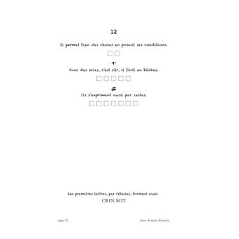 Jeux de Mots Décroisés
