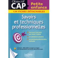 Fiches CAP Petite enfance Savoirs et techniques professionnelles