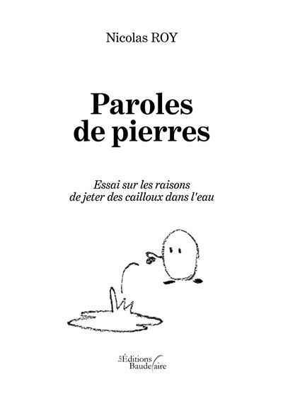 Paroles de pierres - Nicolas Roy - broché