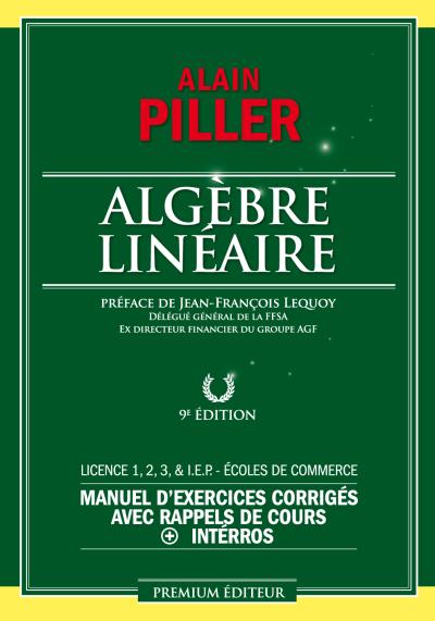 Algèbre linéaire pour économistes