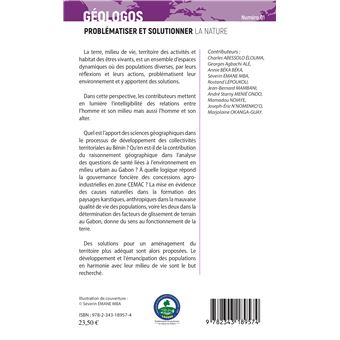 Problématiser et solutionner la nature