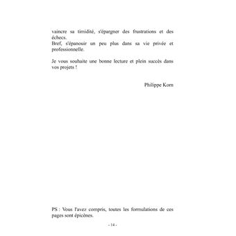 Guide rapide de confiance en soi