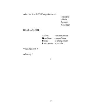 Guide rapide de confiance en soi