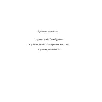 Guide rapide de confiance en soi