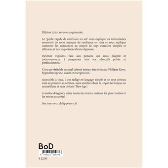 Guide rapide de confiance en soi