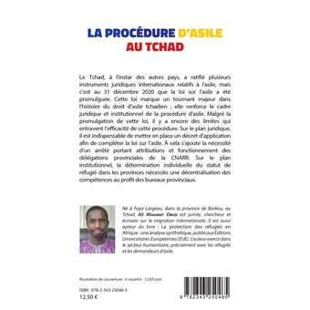 La procédure d'asile au Tchad