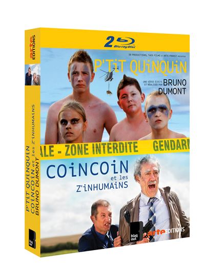 Coffret P'tit Quinquin Coincoin et les Z'inhumains Blu-ray