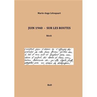 Juin 1940 - Sure les routes