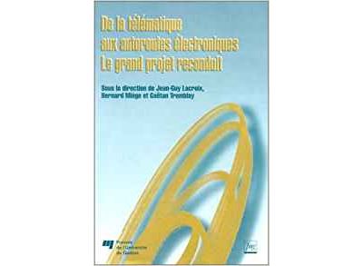 De la telematique aux autoroutes electroniques - G TREMBLAY - (donnée non spécifiée)