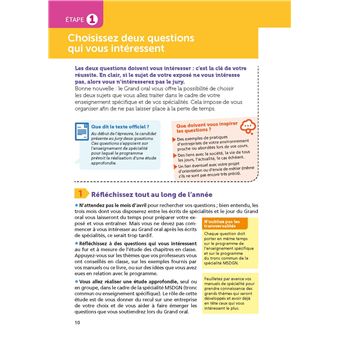 Mission Grand oral STMG