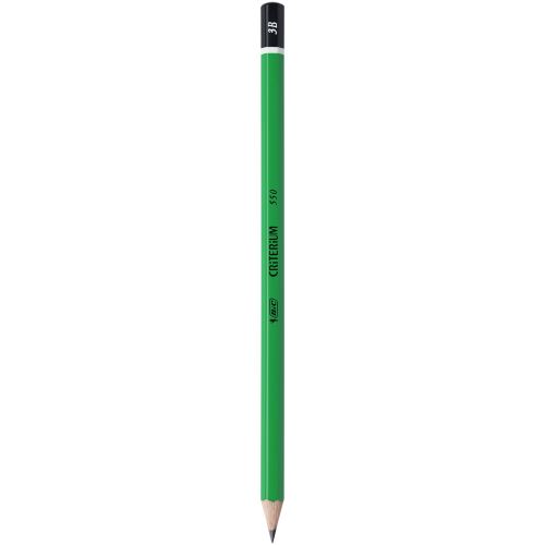 Bic Criterium 550 1 Crayon Graphite 3b [Fournitures De Bureau]